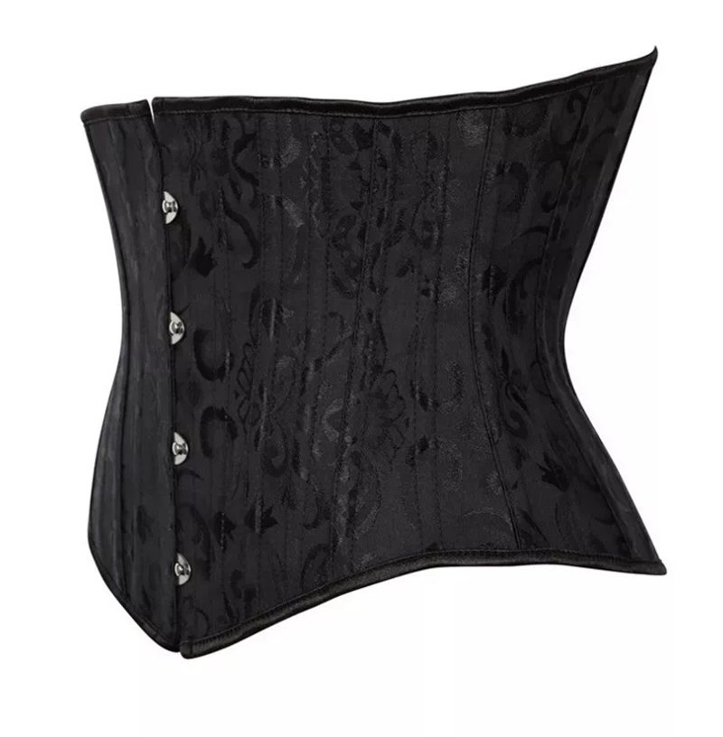 Jacquard steel frame corset