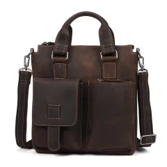 Fashion one shoulder messenger bag - Maca - View 1
