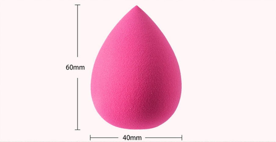 Water Drop Sponge Beauty Egg Rose Red5Pc - Shop at LoveMi