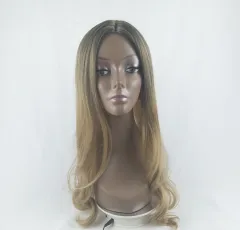 Explosion wig lady long curly hair gradient anime - View 1