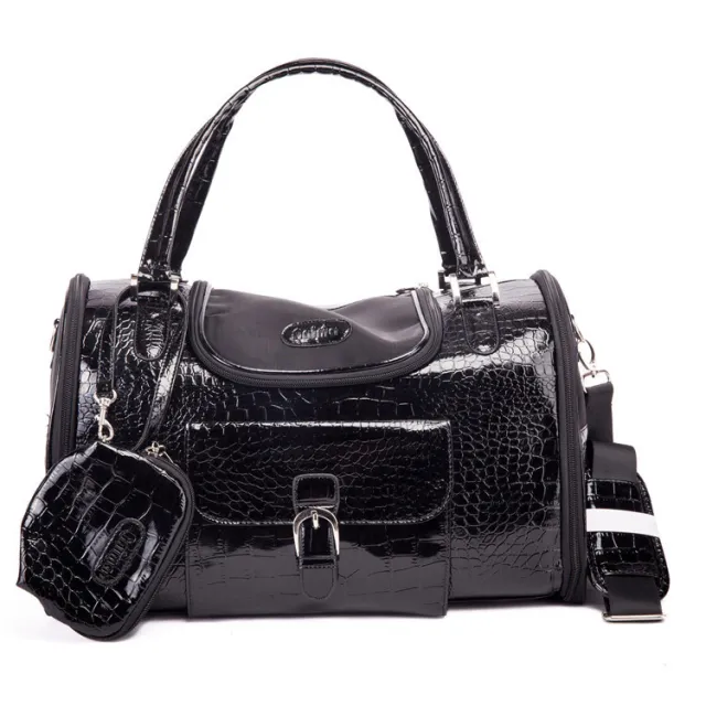Go Out Portable Dog Bag Cat Backpack Pet Travel Bag Black - Shop at LoveMi
