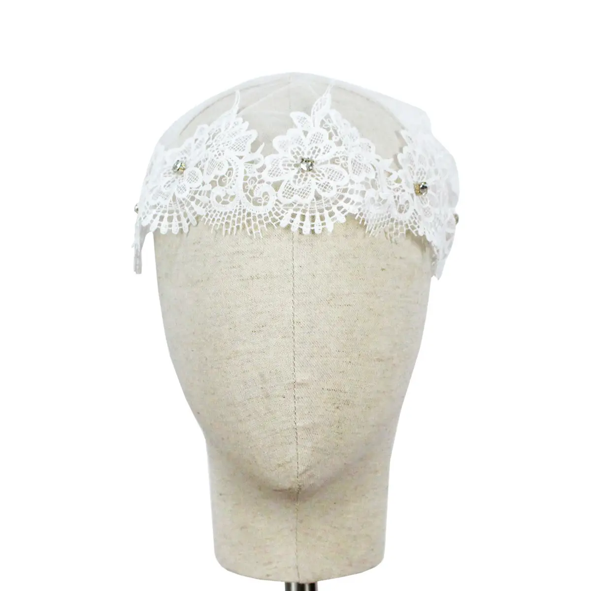 Lace Edging Flower Hat Bridal Veil Exquisite Sweet Wedding Dress Accessories