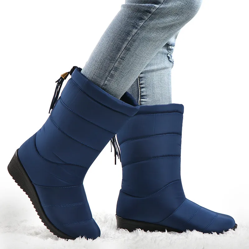 Waterproof snow boots - Blue