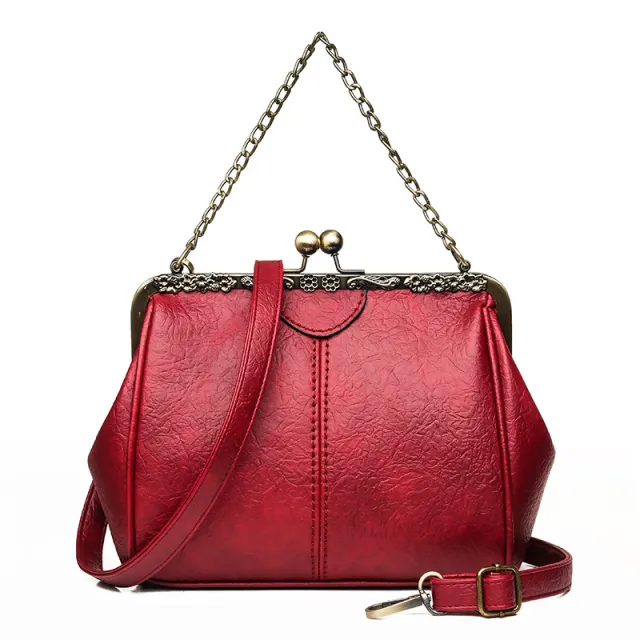 Classic women's chain bag Red - Shop at LoveMi