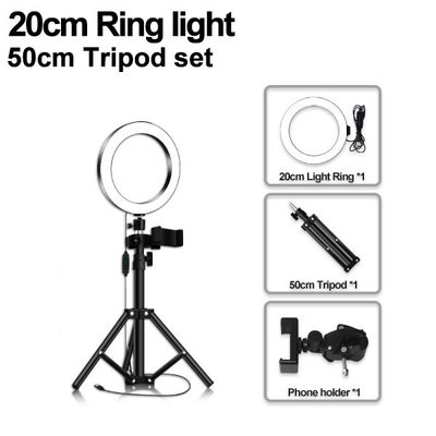 Mobile Phone Live Selfie Anchor Round LED Fill Light - Image 6