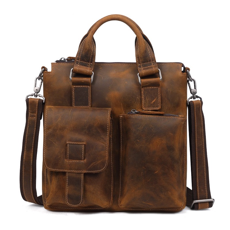 Fashion one shoulder messenger bag Brown - Shop at LoveMi