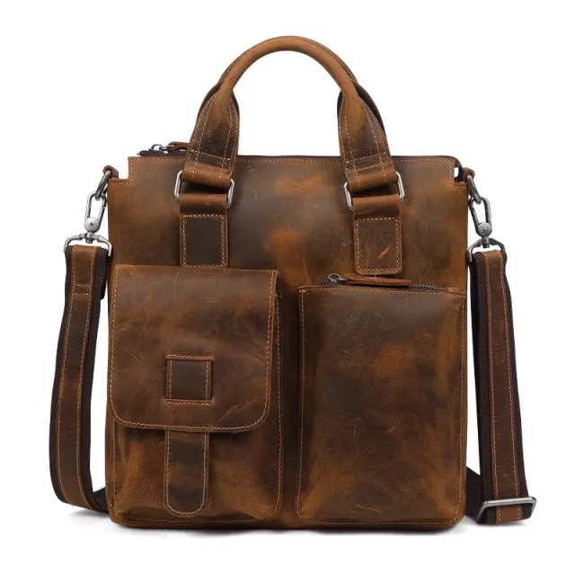 Fashion one shoulder messenger bag Brown - Shop at LoveMi