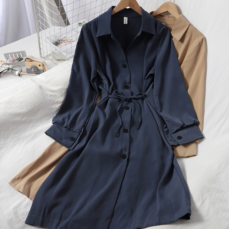 Waistband And Tie For A Slim, Versatile Dress