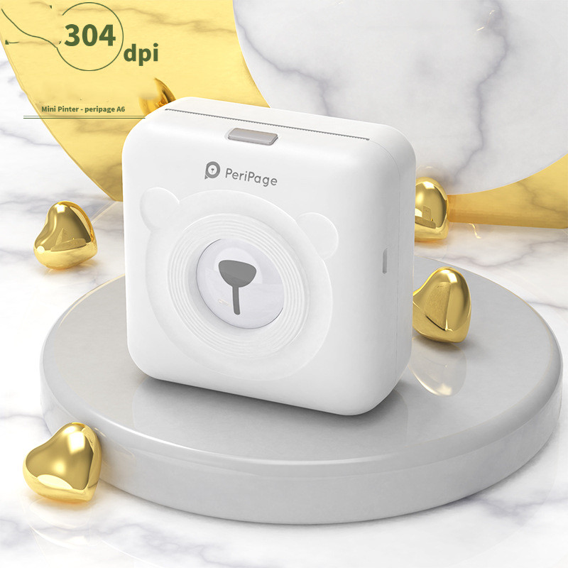 Mini Bliuetooth Wireless Thermal Printer Paper Sticker Label Printer 22