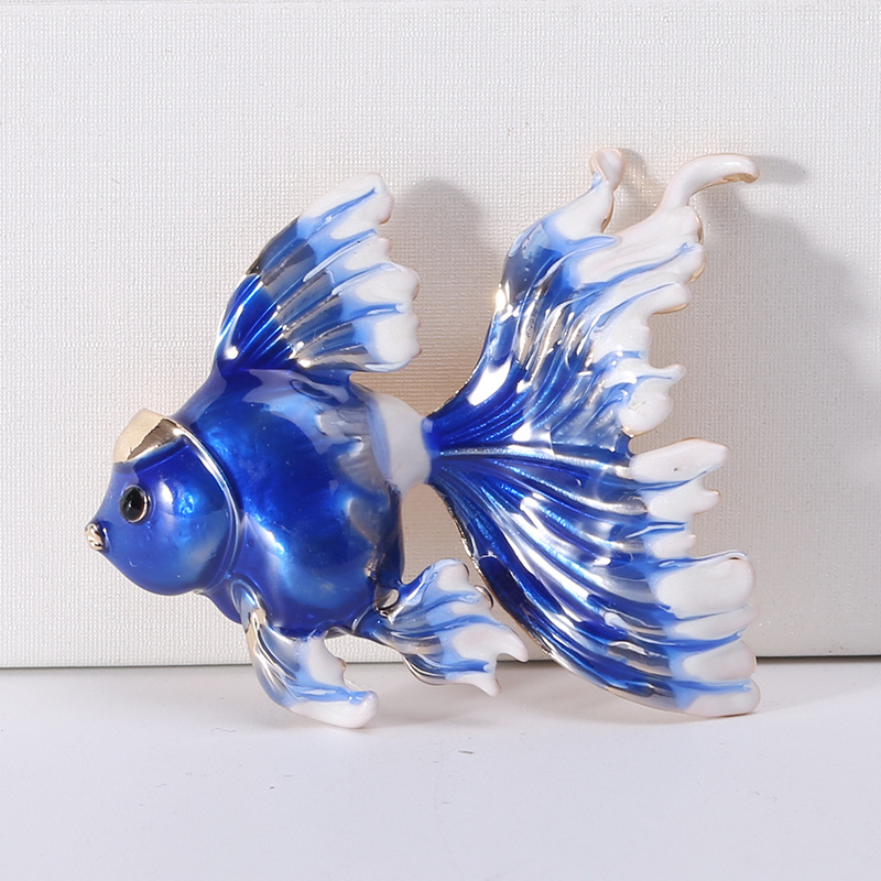 Alloy Goldfish Brooch, picture 3 of 3