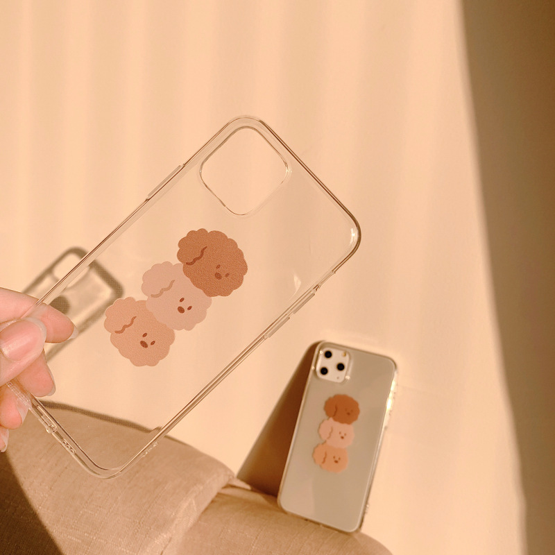 Simple frosted pattern silicone phone case - Image 4