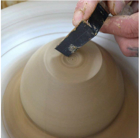 Water meteor sculpture clay pottery tools