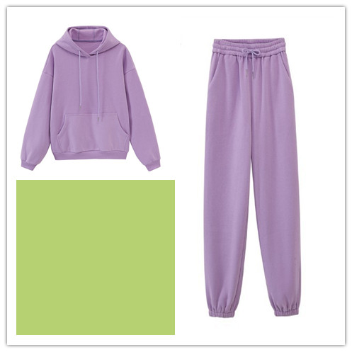 Cotton kangaroo pocket ladies sweater