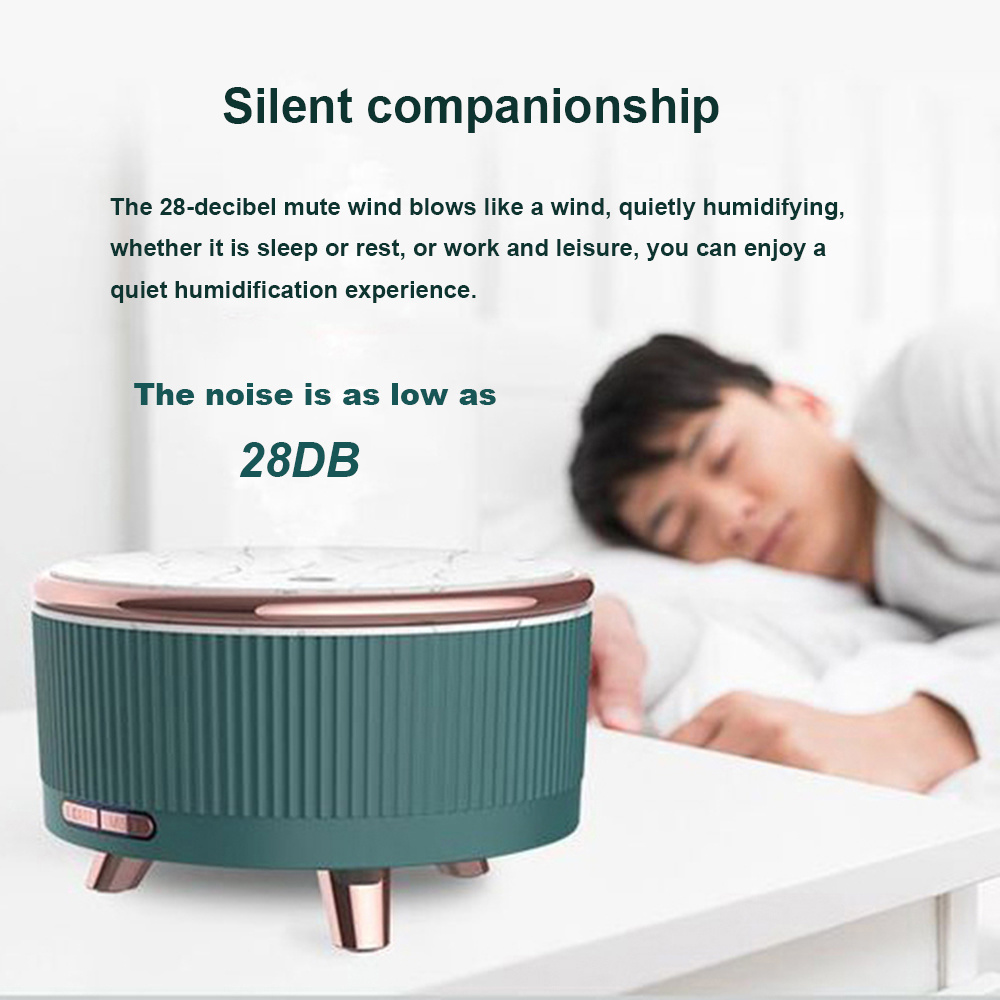 Ultrasonic aroma diffuser wood grain