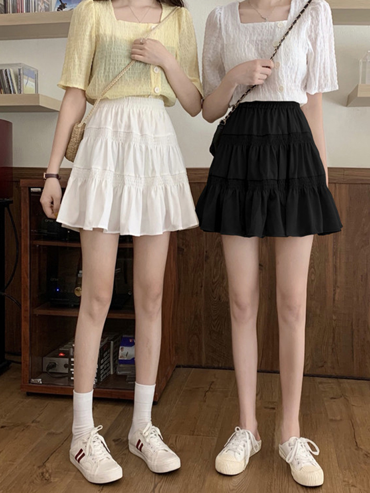 Versatile A-line hip skirt