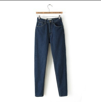 Washed high rise jeans Blue - Shop at LoveMi