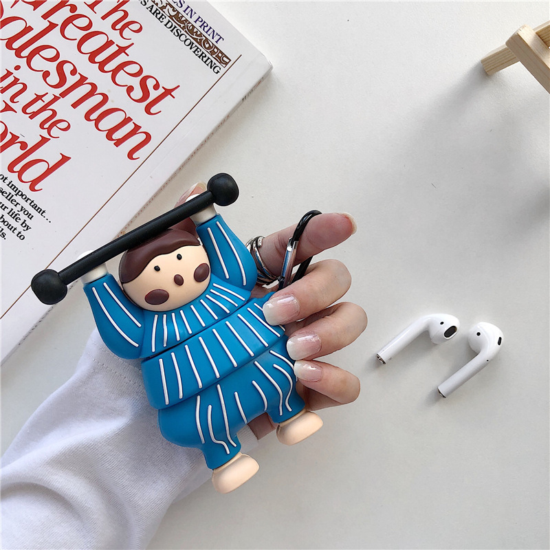 Compatible with Apple, Three-dimensional weightlifting girl protective sleeve