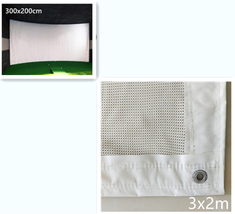 300x200cm white set