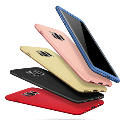 S8 Plus New 360 Degree All-inclusive Mobile Phone Case S8 Paint TPU PC Fuel Injection Soft Shell Combination Shatter-resistant Cover - Image 4