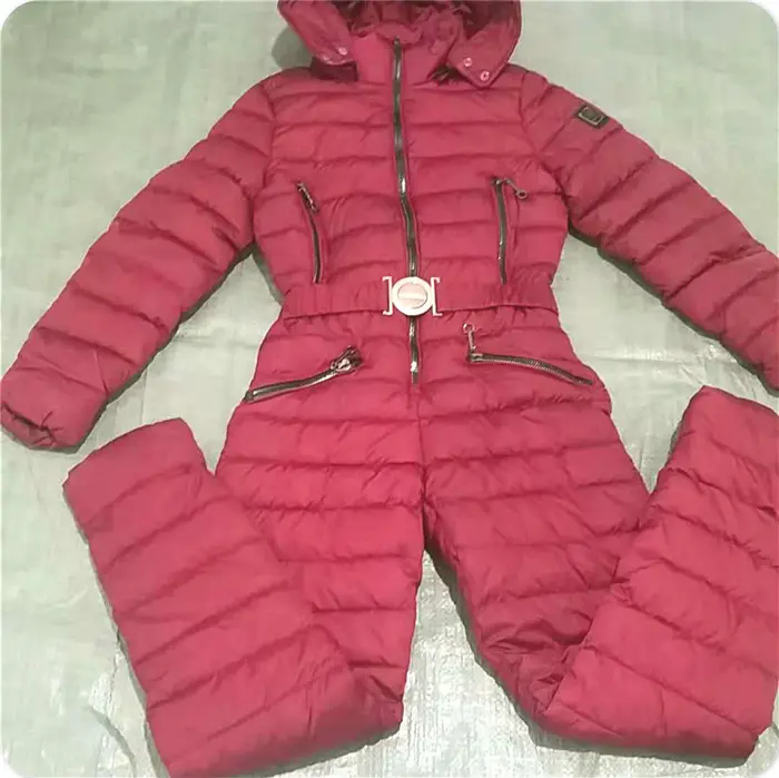 Slim fit one-piece cotton coat