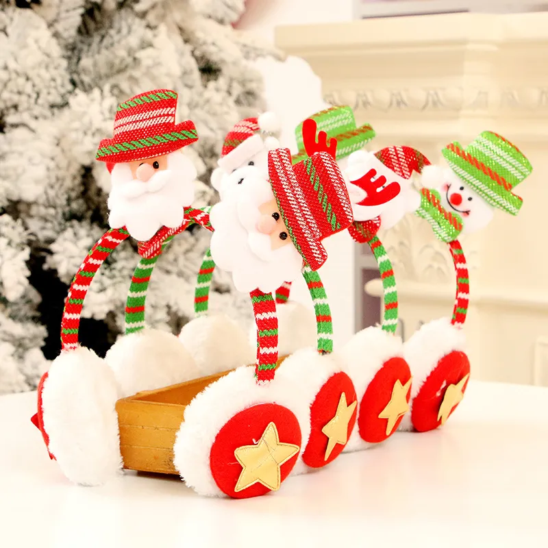 Christmas new headband earmuffs – image 2