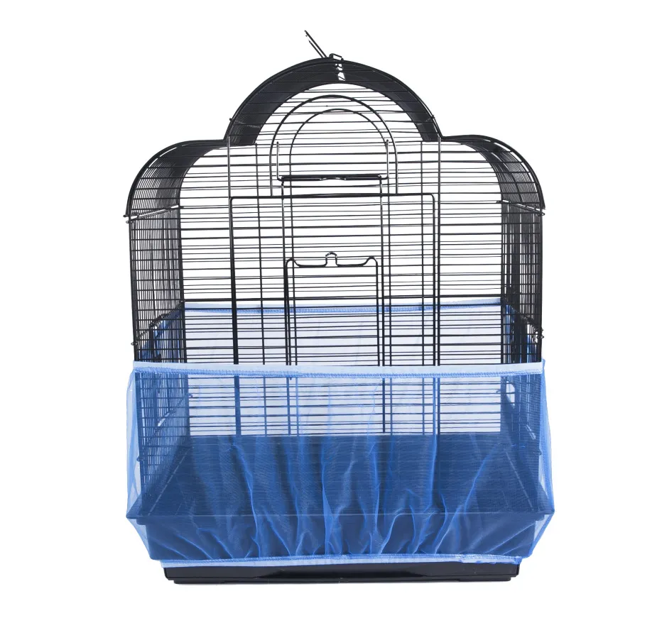 Mesh bird cage covers dust-proof bird cage - Blue