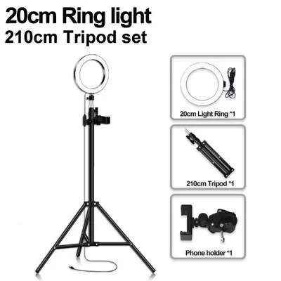Mobile Phone Live Selfie Anchor Round LED