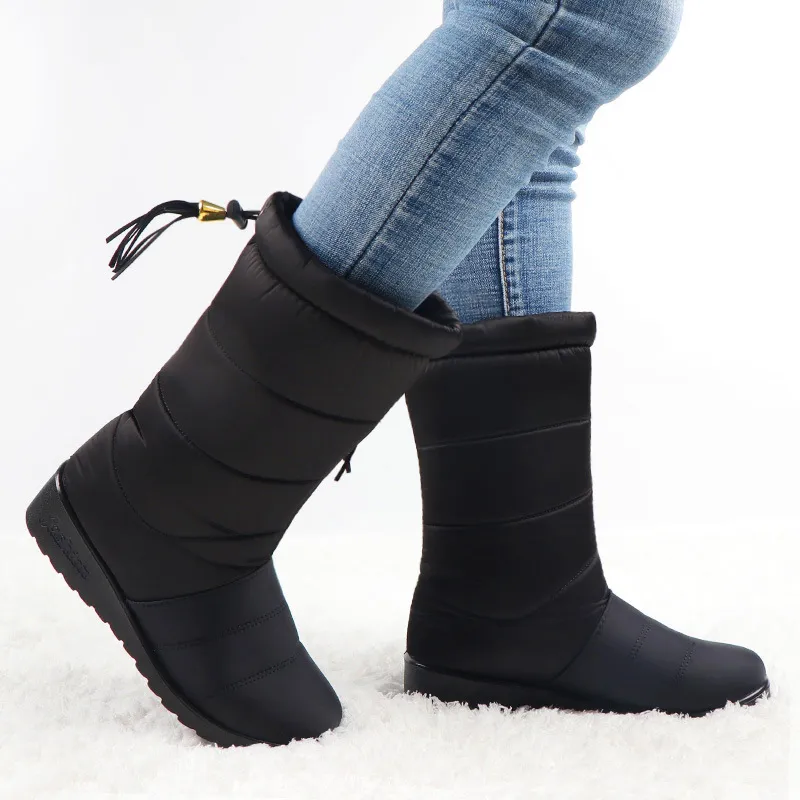 Waterproof snow boots - Black