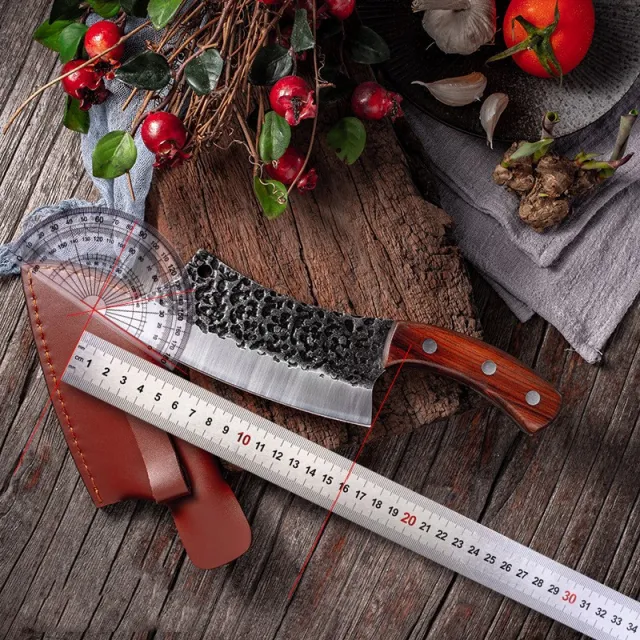 Stainless Steel Forged Hammer Tactical Kitchen Knife - Shop at LoveMi