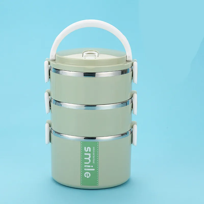 Stainless Steel Lunch Box - Green