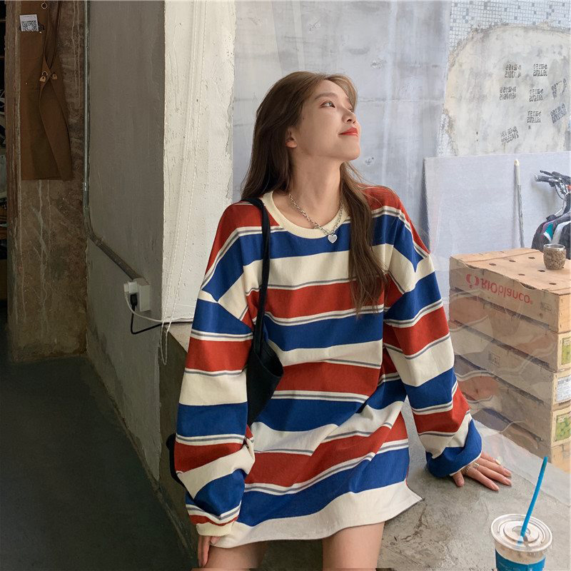 Title 4, Loose striped sweatshirt