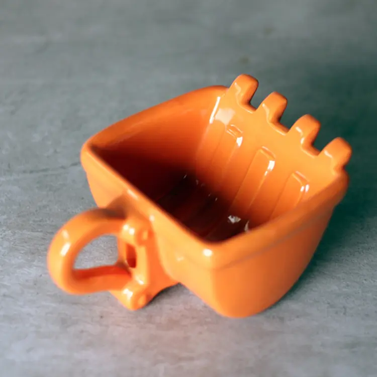Excavator bucket cup