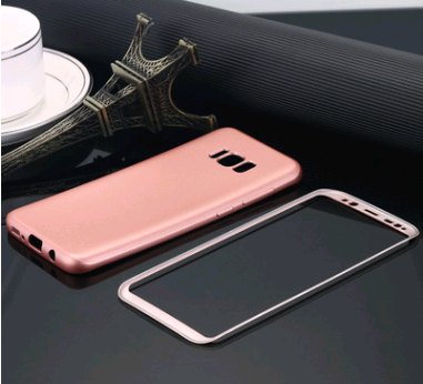 S8 Plus New 360 Degree All-inclusive Mobile Phone Case S8 Paint TPU PC Fuel Injection Soft Shell Combination Shatter-resistant Cover - Image 7