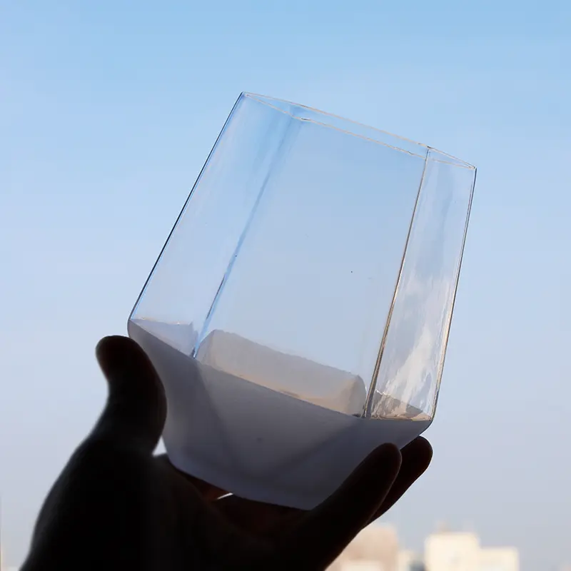 Three-dimensional frosted glass