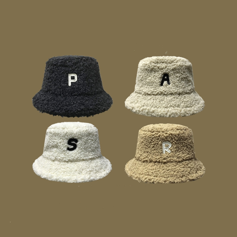 Thick warm plush hat