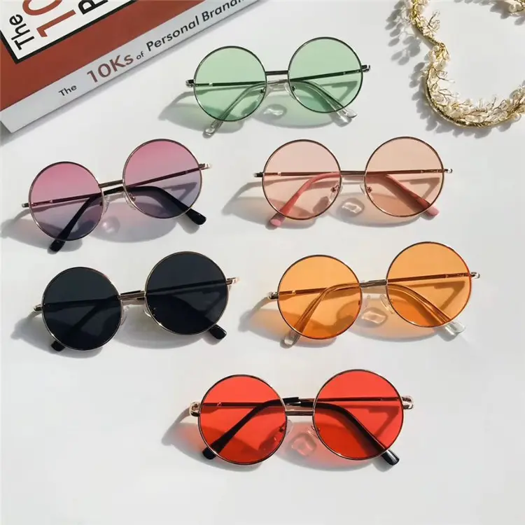 Sunglasses Kids Decorative Glasses Frame Tide Shade