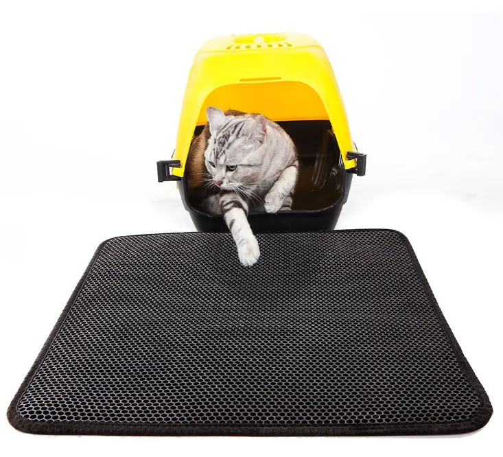 Waterproof Pet Cat Litter Mat EVA Double