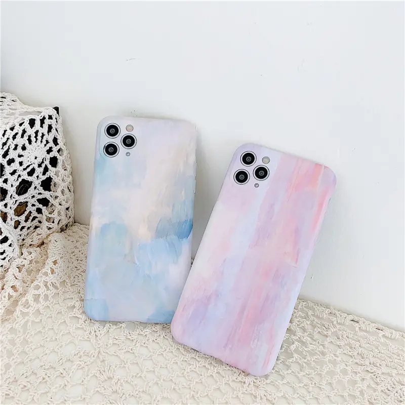 Simple marble phone case