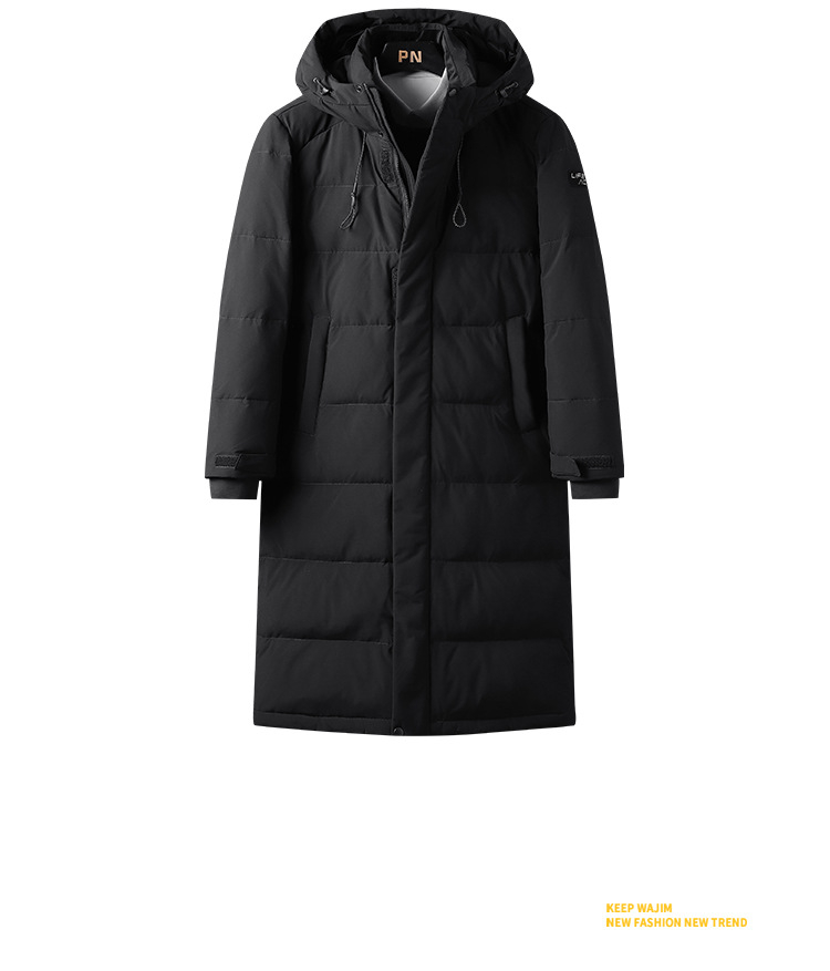 Lovers over the knee down jacket