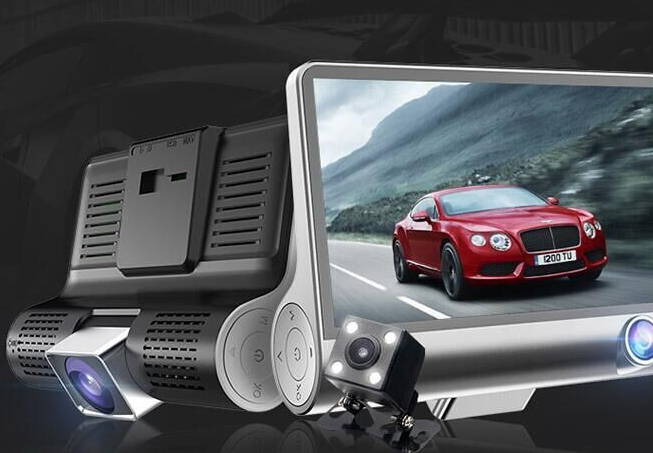 1080P High-definition Three-record Driving Recorder - Image 4