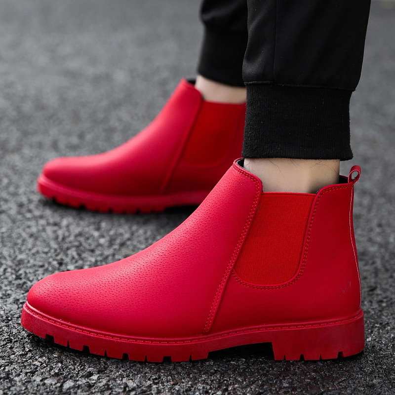 PU face men's Martin boots