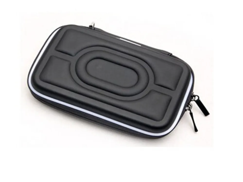 Data cable storage box, digital bag, portable hard disk box - Black