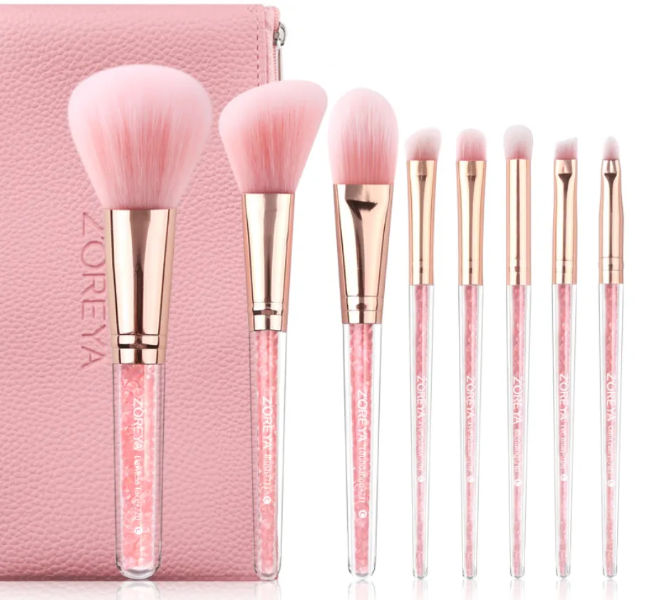 Pink quicksand makeup brush - Pink