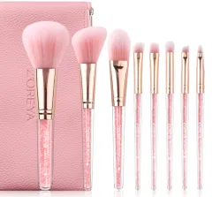 Pink quicksand makeup brush - Pink - View 1