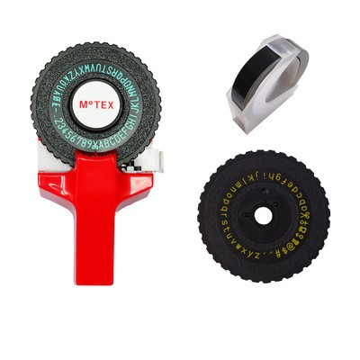 Roller printing label machine roll black tape