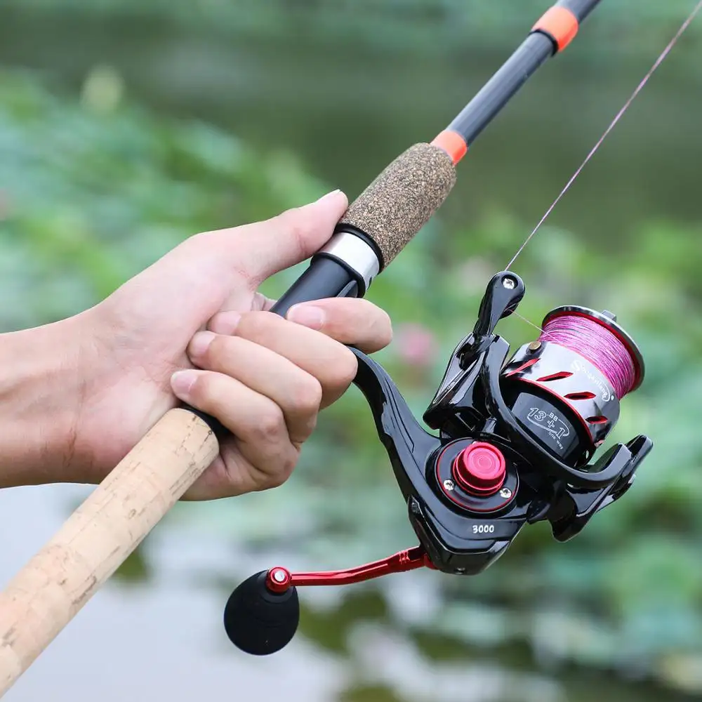 Portable fishing tackle