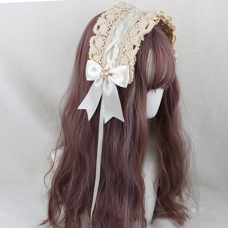 Japanese soft girl Lolita lace headdress 18 Style - Shop at LoveMi