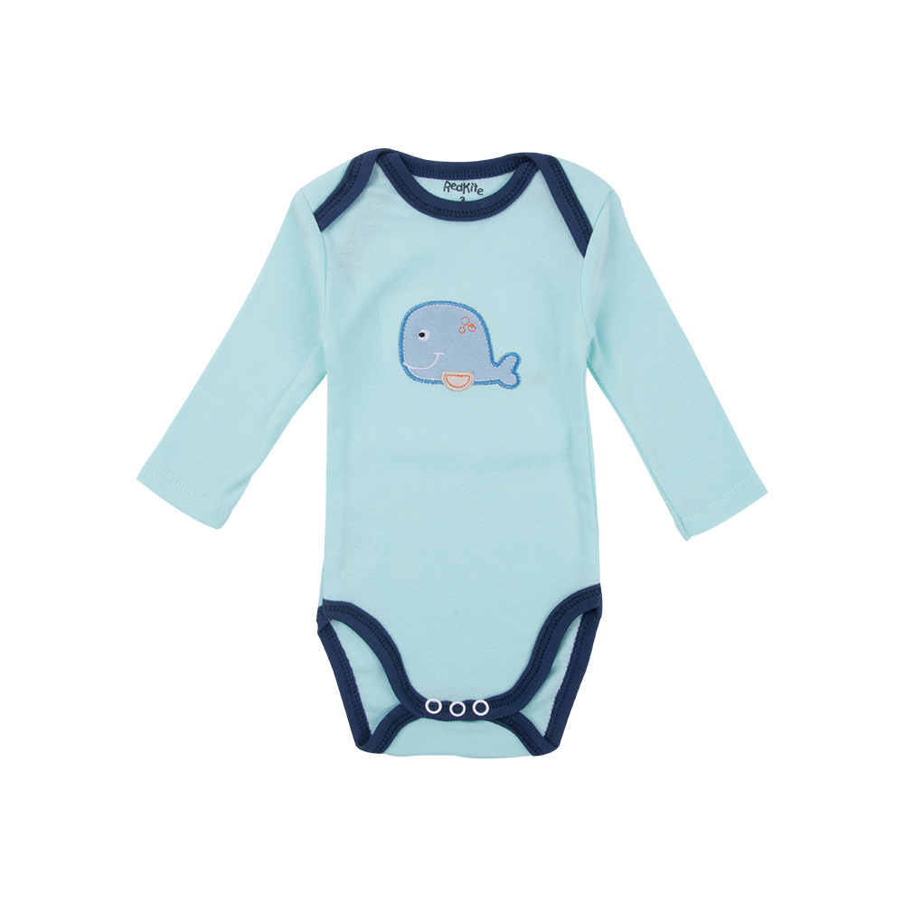 Embroidered Cotton Children's Triangle Romper 5 Pieces