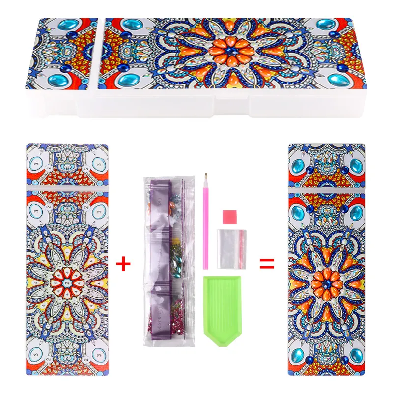 DIY handmade diamond painting stationery box - Y