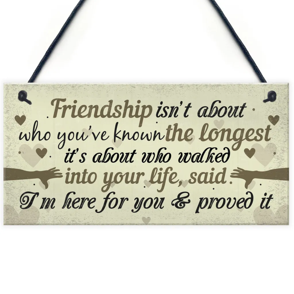 Friendship wooden pendant - 6 Style